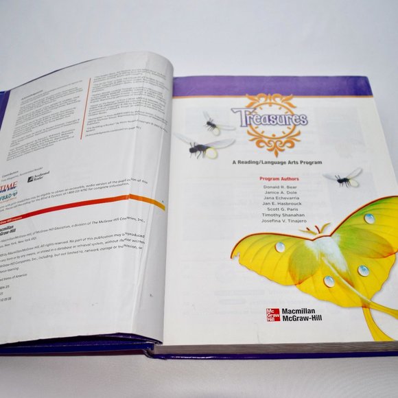 Treasures: A Reading/Language Arts Program Hardcover ISBN 978-0-02-198814-3 - Picture 13 of 13